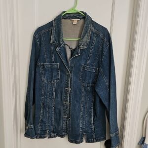 Dressbarn Classic Jean Jacket Ladies 18/20